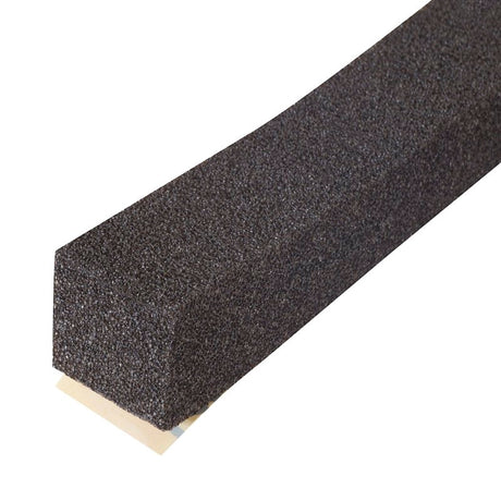 M-D 03115 Expandable Weatherseal, 1-1/2 in W, 8 ft L, 1-1/2 in Thick, Foam, Black