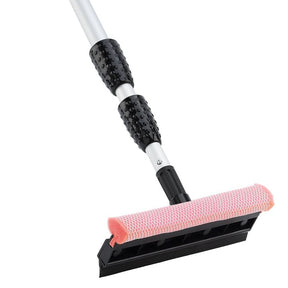 Libman 188 Window Washer, Sponge Head, 90 in L, Black