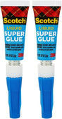 Scotch AD117 Super Glue, Liquid, Sharp Irritating, Transparent, 0.07 oz, Tube
