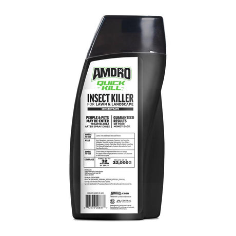 Amdro QUICK KILL 100522992 Outdoor Insect Killer, Liquid, Spray Application, 32 oz