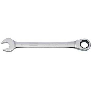 DEWALT DWMT72307OSP Combination Wrench, Metric, 19 mm Head, 9-11/16 in L, 12-Point, Steel, Chrome-Plated