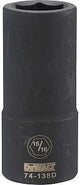 DEWALT DWMT74138OSP Impact Socket, 15/16 in Socket, 1-1/32 in D Socket, 3/4 in Drive, 6-Point, CR-440 Steel