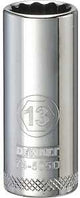 DEWALT DWMT74505OSP Drive Hand Socket, 13 mm Socket, 3/8 in Drive, 12-Point, Steel, Polished Chrome Vanadium