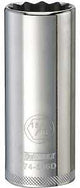 DEWALT DWMT74546OSP Drive Hand Socket, 15/16 in Socket, 1/2 in Drive, 12-Point, Steel, Polished Chrome Vanadium