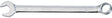 DEWALT DWMT75192OSP Combination Wrench, Metric, 20 mm Head, 10-1/4 in L, 12-Point, Steel, Chrome-Plated