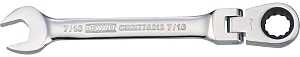 DEWALT DWMT75212OSP Combination Wrench, SAE, 7/16 in Head, 5-9/16 in L, 12-Point, Steel, Chrome-Plated