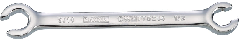 DEWALT DWMT75214OSP Open End Wrench, 1/2 x 3/16 in W Open End, SAE, Steel