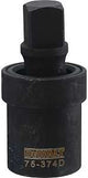 DEWALT DWMT75374OSP Impact Universal Joint, 3/4 in Drive, Female, Male Drive, 3-1/2 in L, Chrome-Plated