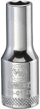 DEWALT DWMT80016OSP Drive Hand Socket, 5/16 in Socket, 3/8 in Drive, 6-Point, Steel, Polished Chrome Vanadium