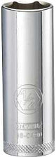 DEWALT DWMT86049OSP Drive Hand Socket, 1/2 in Socket, 1/4 in Drive, 6-Point, Steel, Polished Chrome Vanadium