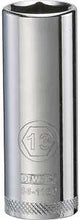DEWALT DWMT86116OSP Drive Hand Socket, 13 mm Socket, 1/4 in Drive, 6-Point, Steel, Polished Chrome Vanadium