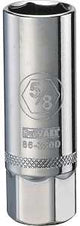 DEWALT DWMT86380OSP Drive Socket, 5/8 in Socket, Spark Plug Socket, 2-17/32 in OAL, 3/8 in Drive, 6-Point