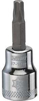 DEWALT DWMT87144OSP Torx Bit Socket, T30 Tip, 3/8 in Drive, Polished Chrome