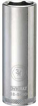 DEWALT DWMT88949OSP Drive Hand Socket, 3/4 in Socket, 1/2 in Drive, 6-Point, Steel, Polished Chrome Vanadium