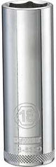 DEWALT DWMT93533OSP Drive Socket, 18 mm Socket, Deep Socket, 3-1/8 in OAL, 1/2 in Drive, 6-Point, Vanadium Steel