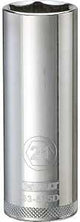 DEWALT DWMT93535OSP Drive Socket, 21 mm Socket, Deep Socket, 3-1/8 in OAL, 1/2 in Drive, 6-Point, Vanadium Steel