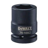 DEWALT DWMT75166OSP Impact Socket, 24 mm Socket, 5/8 in D Socket, 3/4 in Drive, 6-Point, CR-440 Steel, Black Oxide