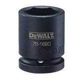 DEWALT DWMT75169OSP Impact Socket, 27 mm Socket, 3/4 in D Socket, 3/4 in Drive, 6-Point, CR-440 Steel, Black Oxide