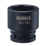 DEWALT DWMT75175OSP Impact Socket, 36 mm Socket, 7/8 in D Socket, 3/4 in Drive, 6-Point, CR-440 Steel, Black Oxide