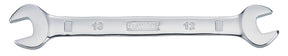 DEWALT DWMT75433OSP Open End Wrench, Metric, 12 x 13 mm Head, 6-5/32 in L, Polished Chrome-Plated