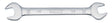 DEWALT DWMT75435OSP Open End Wrench, Metric, 16 x 18 mm Head, 8-1/32 in L, Polished Chrome-Plated