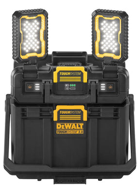 DEWALT DWST08060 Adjustable Work Light, 120 V, 40 W, LED Lamp, 4000 Lumens, Black