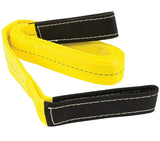 Keeper 02616 Lift Sling, 2 in W, 12 ft L, 1-Ply, 3100 lb Vertical Hitch, Polyester, Yellow