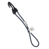 Keeper A06077Z Bungee Cord, 32 in L, Rubber, Gray, Hook End