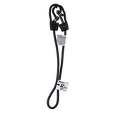Keeper A06077Z Bungee Cord, 32 in L, Rubber, Gray, Hook End