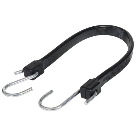 Keeper A06219Z Strap, 19 in L, EPDM, Black, Hook End