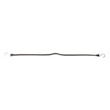 Keeper A06235Z Tarp Strap, 35 in L, EPDM, Black, S-Hook End