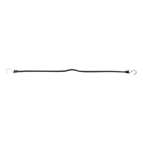 Keeper A06235Z Tarp Strap, 35 in L, EPDM, Black, S-Hook End