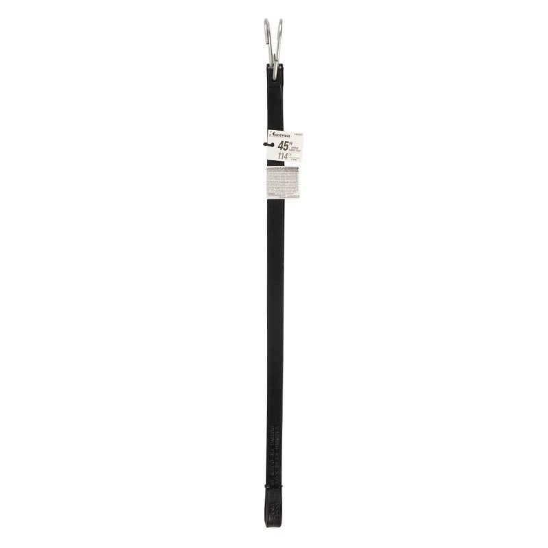 Keeper A06245Z Tarp Strap, 45 in L, EPDM, Black, S-Hook End