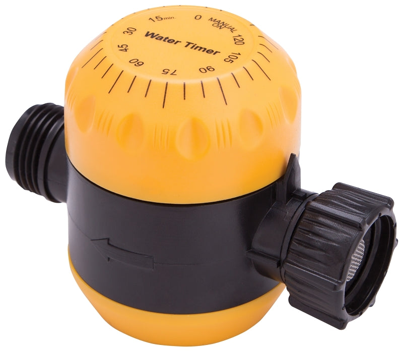 Landscapers Select GS5613L Mechanical Watering Timer, 3/4 in Connection, Male/Female, Plastic