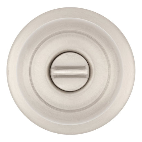 Kwikset 300CV 15 6AL RCS V1 Privacy Lockset, 2-5/8 in H x 2-5/8 in W Dimensions, Cove, Round Design