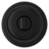 Kwikset 400CV 514 SMT 6AL RCS Entry Door Lock, Knob Handle, Matte Black, Zinc, KW1 Keyway, Re-Key Technology: Smartkey