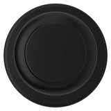 Kwikset 488CV 514 V Dummy Knob, Cove, Traditional Design, Matte Black, Residential, 2-3/8 to 2-3/4 in Backset, Zinc