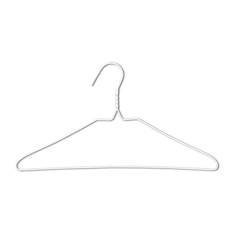 Merrick C53611-DH Drip Dry Hanger, White, 10/PK, Pack of 24