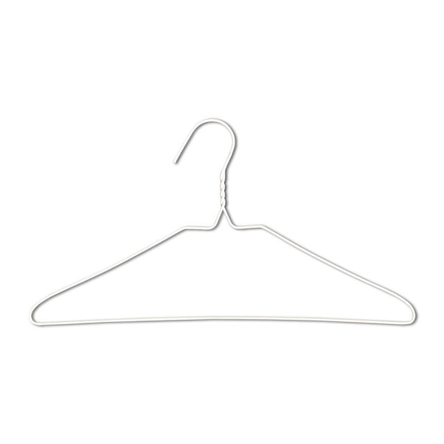 Merrick C53611-DH Drip Dry Hanger, White, 10/PK, Pack of 24