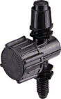 Raindrip A191010B Adjustable Sprayer, 10-32 Connection, Quarter-Circle, 23.9 gph, Part-Circle