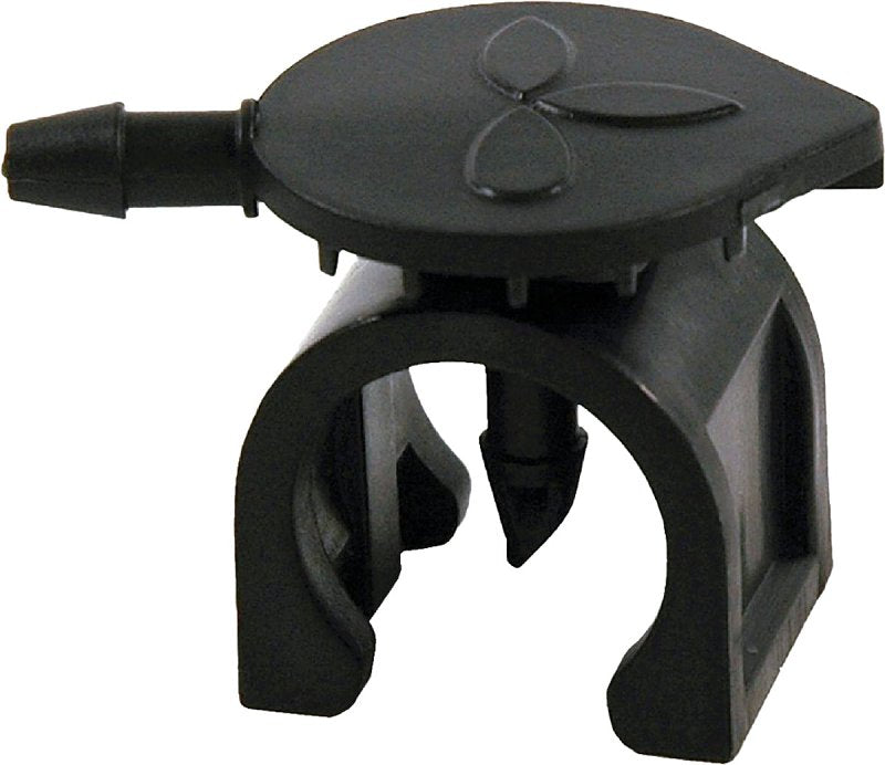 Raindrip CNP05B Clamp-N-Pierce Fitting, Plastic, Black