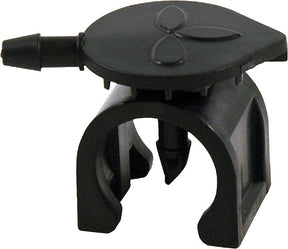 Raindrip CNP05B Clamp-N-Pierce Fitting, Plastic, Black