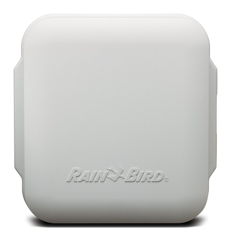 Rain Bird TRU Series TRU8O Programmable Irrigation Controller, 120 V, 8-Zone, 3-Program, Digital Display, Screw, White
