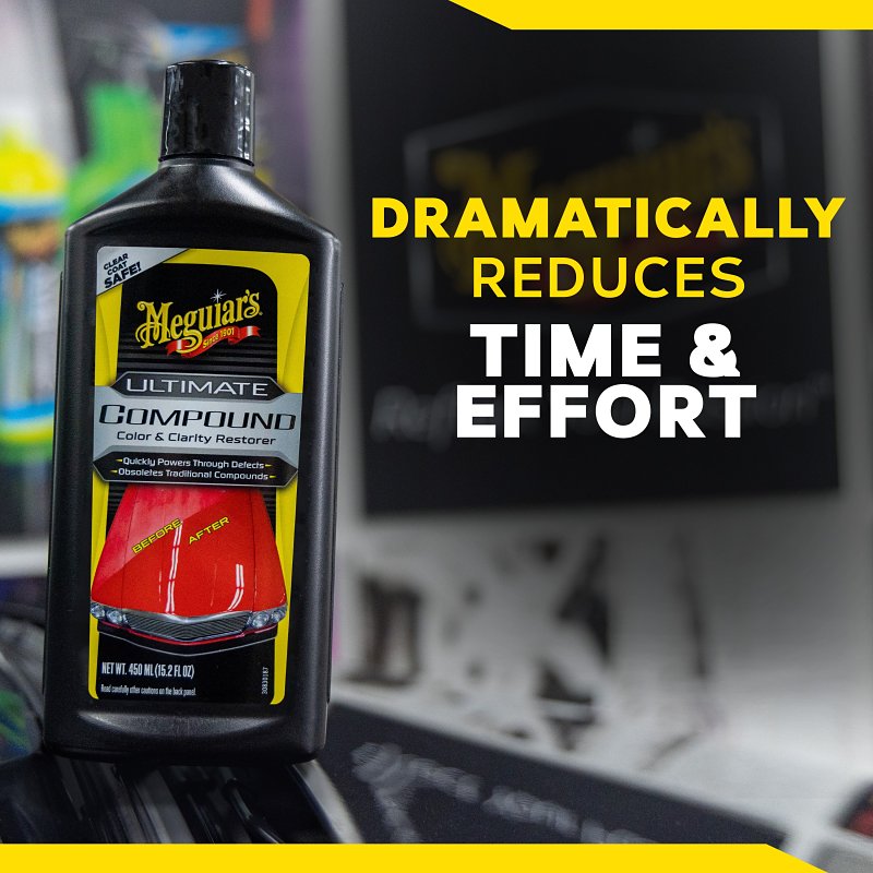 Meguiar's G17216 Ultimate Compound, 15.2 oz, Liquid, Sweet Hydrocarbon