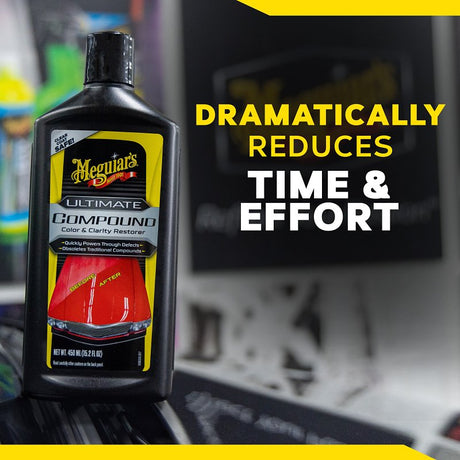 Meguiar's G17216 Ultimate Compound, 15.2 oz, Liquid, Sweet Hydrocarbon