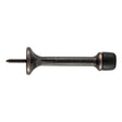 National Hardware 236 Series N830-547 Rigid Door Stop, 3-1/16 in Projection, Zinc, Oil-Rubbed Bronze