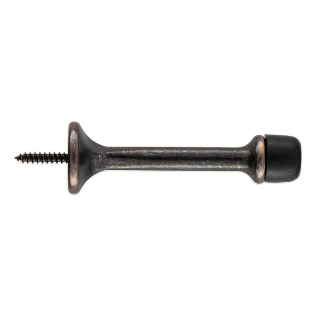 National Hardware 236 Series N830-547 Rigid Door Stop, 3-1/16 in Projection, Zinc, Oil-Rubbed Bronze