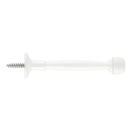 National Hardware 236 Series N830-552 Rigid Door Stop, 4 in Projection, Zinc