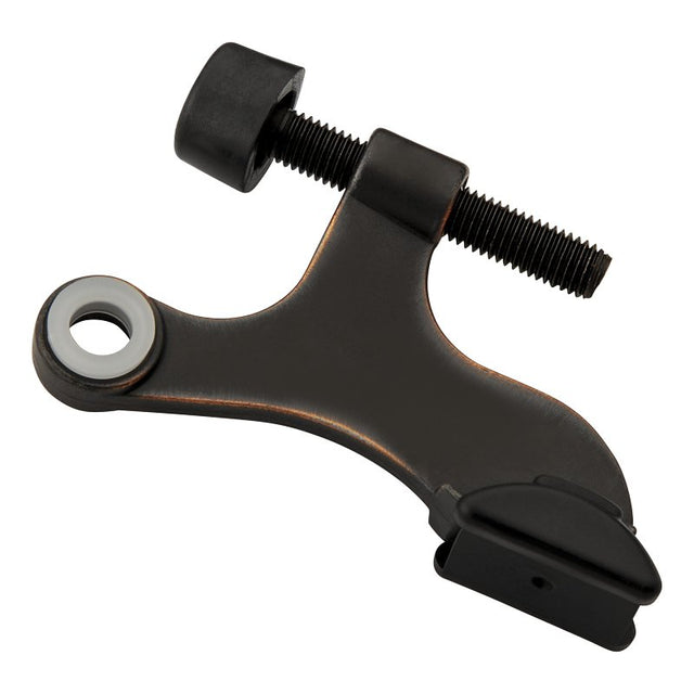 National Hardware N830-561 Hinge Pin Door Stop, 17/32 in Dia Base, 2-1/16 in Projection, Steel/Zinc, Oil-Rubbed Bronze