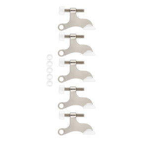 National Hardware N830-564 Hinge Pin Door Stop, 2-1/16 in Projection, Zinc, Satin Nickel